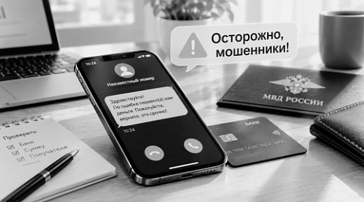 МВД предупредило о новой схеме мошенников с «ошибкой оплаты»